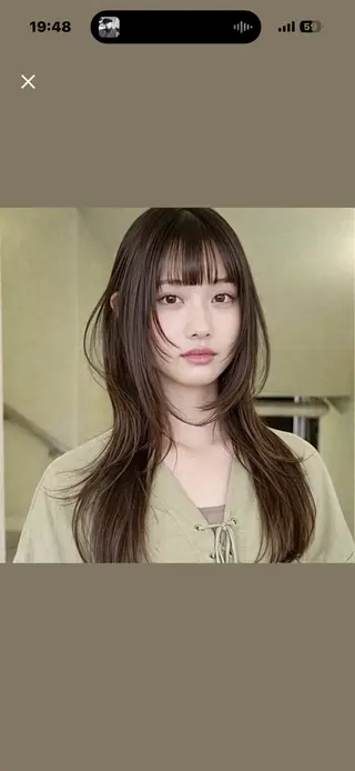 ロング カラー 縮毛矯正/レイヤー /kirara🌼のヘアスタイル