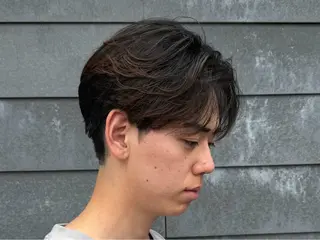 パーマ メンズ 内山 翔太のヘアスタイル