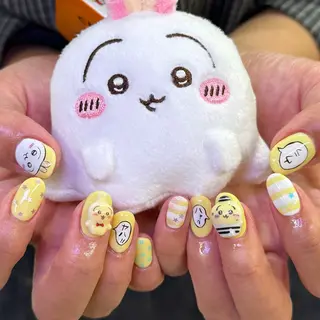 ネイル 𝙃𝙖𝙧𝙪⋆ ˚꩜。個性派のネイルデザイン