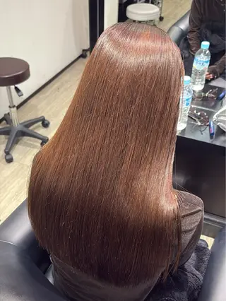 ロング カラー 石崎 瀬那のヘアスタイル