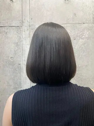 ミディアム 🧸髪質改善/ 艶カラー/成田ありさのヘアスタイル