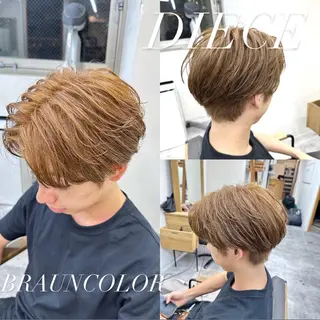 セミロング カラー メンズ メンズ特化 ⚡️ナツキ⚡️のヘアスタイル