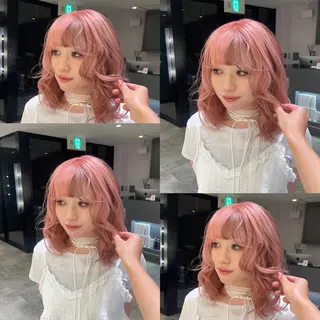 ミディアム 梅田美容師 nao🐈‍⬛のヘアスタイル