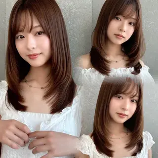 セミロング レイヤー/ボブ ❣️manamiのヘアスタイル