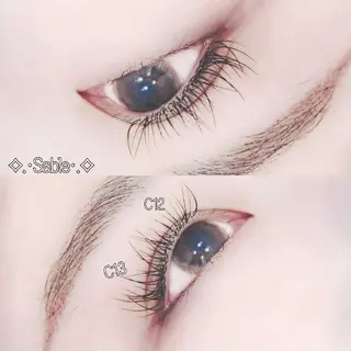 マツエク・マツパ Shinobu🤍 梅田のマツエク・マツパデザイン