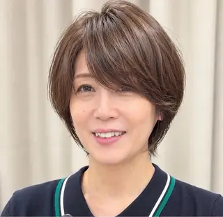 ショート カラー お悩み解決ショート/ 似合わせカット/といのヘアスタイル