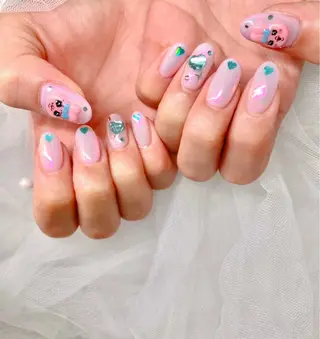 ネイル ゆりか joieange福島のネイルデザイン
