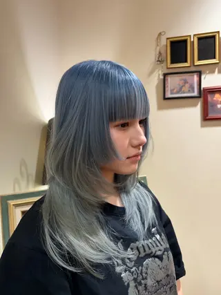 ロング 韓国スタイル🫧 サーシャのヘアスタイル