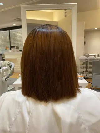 ミディアム パーマ キタド アミのヘアスタイル