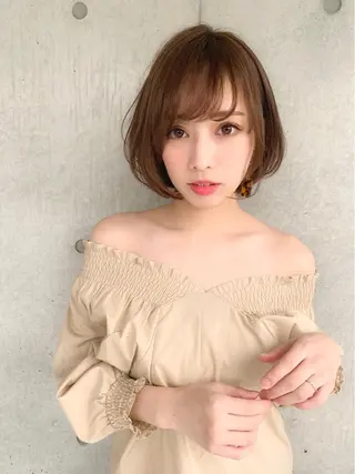 ショート カラー ヘアアレンジ 【公式】JUICE 原宿店のヘアスタイル