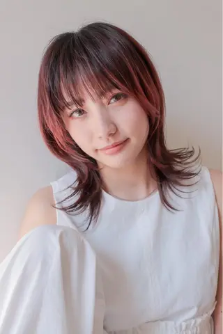 ミディアム 🔆韓国 norika🔆のヘアスタイル