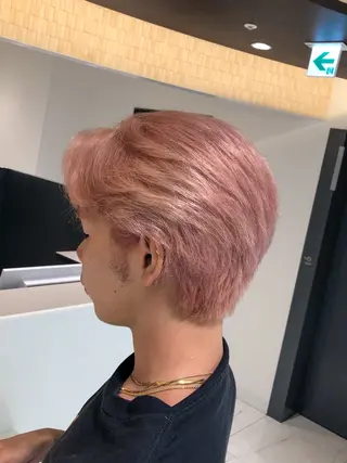 カラー メンズ メンズ特化ニュアンス パーマ RYOのヘアスタイル