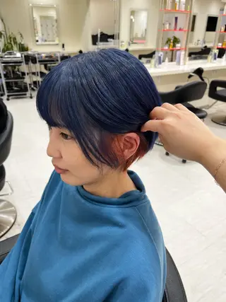 ミディアム カラー 💟RINNA 艶カラー💟のヘアスタイル