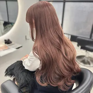 ロング カラー Ren. 🦋デザインカラーのヘアスタイル