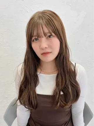 ロング カラー 『SiLO』 rumiのヘアスタイル
