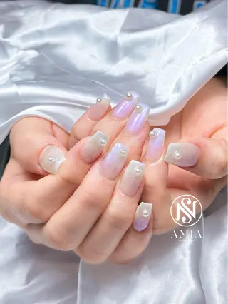 ミディアム 🌟AMIA BEAUTY🌟のネイルデザイン
