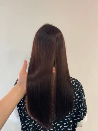 ロング カラー 川口歩登 【blanc】春日のヘアスタイル