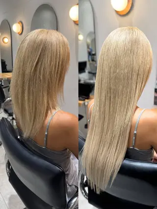 【羽シールエクステ】 表参道⚝NAHOのヘアスタイル