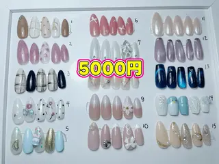 ネイル MoonHi Nail 朝霞台のネイルデザイン
