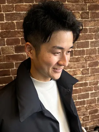 ショート カラー パーマ ヘアアレンジ メンズ キッズ ネイル マツエク・マツパ アイブロウ 久木原 ゆりのヘアスタイル