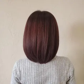 ミディアム カラー 《インナーカラー》 YAMADAのヘアスタイル