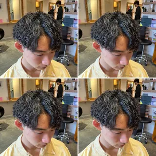 パーマ メンズ メンズパーマ特化 望月謙二郎のヘアスタイル