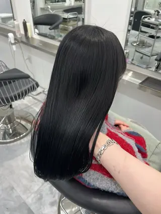 ロング カラー ParveMix/ ワンホン/こころのヘアスタイル
