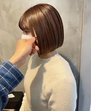 ショート 👑ボブはお任せ ミヤノ👑のヘアスタイル