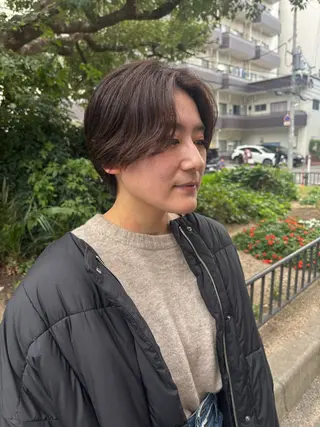 ショート 井本 早紀のヘアスタイル