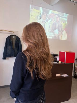 ロング カラー LUCK ユナのヘアスタイル