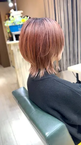ミディアム 坂 直樹のヘアスタイル