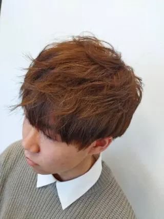 パーマ トータル   ビューティー アイズのヘアスタイル