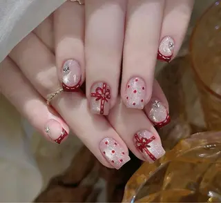 ネイル 🎀PG🩵 ネイルサロンのネイルデザイン