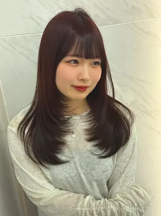 ミディアム 小林 拳人のヘアスタイル