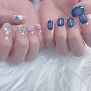 ネイル Maya 🧊🫧‪／渋谷のネイルデザイン