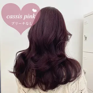 セミロング ヘアアレンジ カラー 🪞【公式】表参道 🪞knot🪞のヘアスタイル