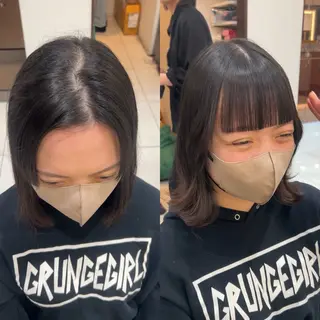 パーマ ナチュラルウルフ 九嶋優斗のヘアスタイル