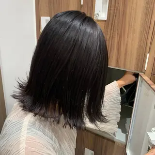 ミディアム カラー 小白井 由美のヘアスタイル