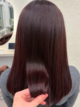 ミディアム カラー 似合わせカット ショートボブ🦋廣瀬のヘアスタイル