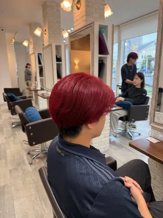 カラー メンズ 山内 星愛🫧のヘアスタイル