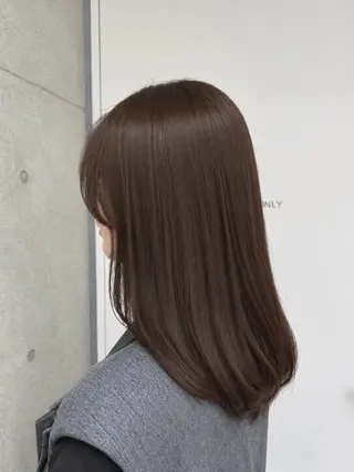 ミディアム カラー 🤎ブラウンカラー 専門店🍫ゆい🤎のヘアスタイル