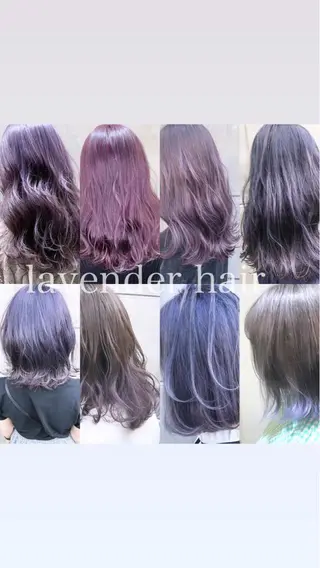 ロング カラー 【渋谷で人気】艶髪× 髪質改善/ツヤカラーのヘアスタイル