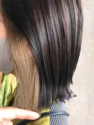 ミディアム hair works raptureのヘアスタイル
