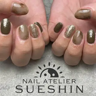 ショート S ueshinのネイルデザイン