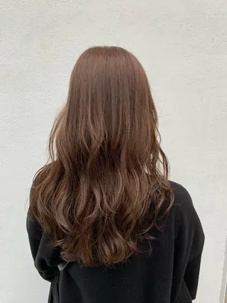 ロング パーマ 大人レイヤー×艶髪 小久保　春暁のヘアスタイル