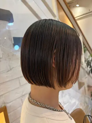 ショート ショート/ボブ/暖色 🍑おおしま くるみのヘアスタイル