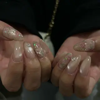 ネイル パラあり！フィルイン 美フォルムのネイルデザイン