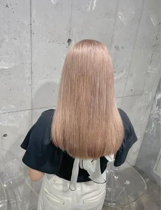 ロング カラー ベージュカラー💖 やすひろのヘアスタイル