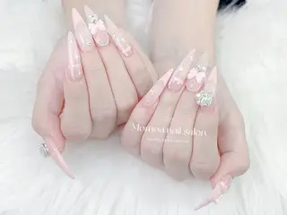 ネイル MoMoA Nail ネイル長さ出し専門店のネイルデザイン
