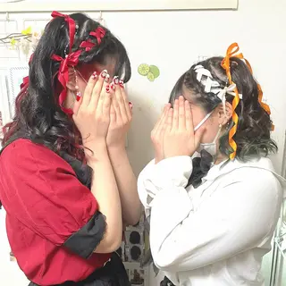 ヘアアレンジ イーチブライト EachBrightのヘアスタイル